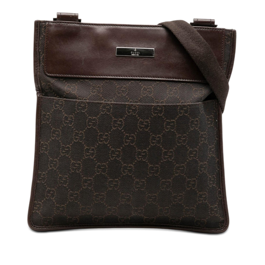 Gucci GG Denim Crossbody