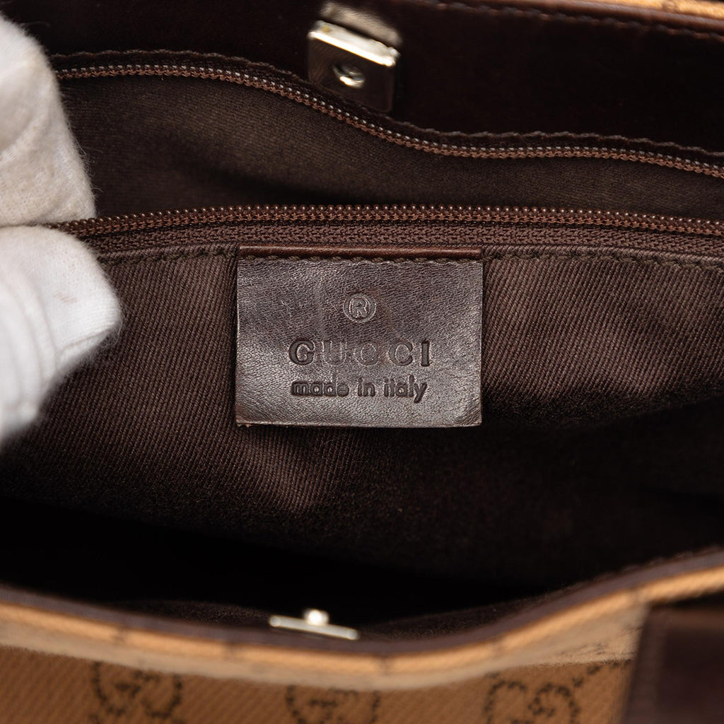 Gucci GG Denim Handbag
