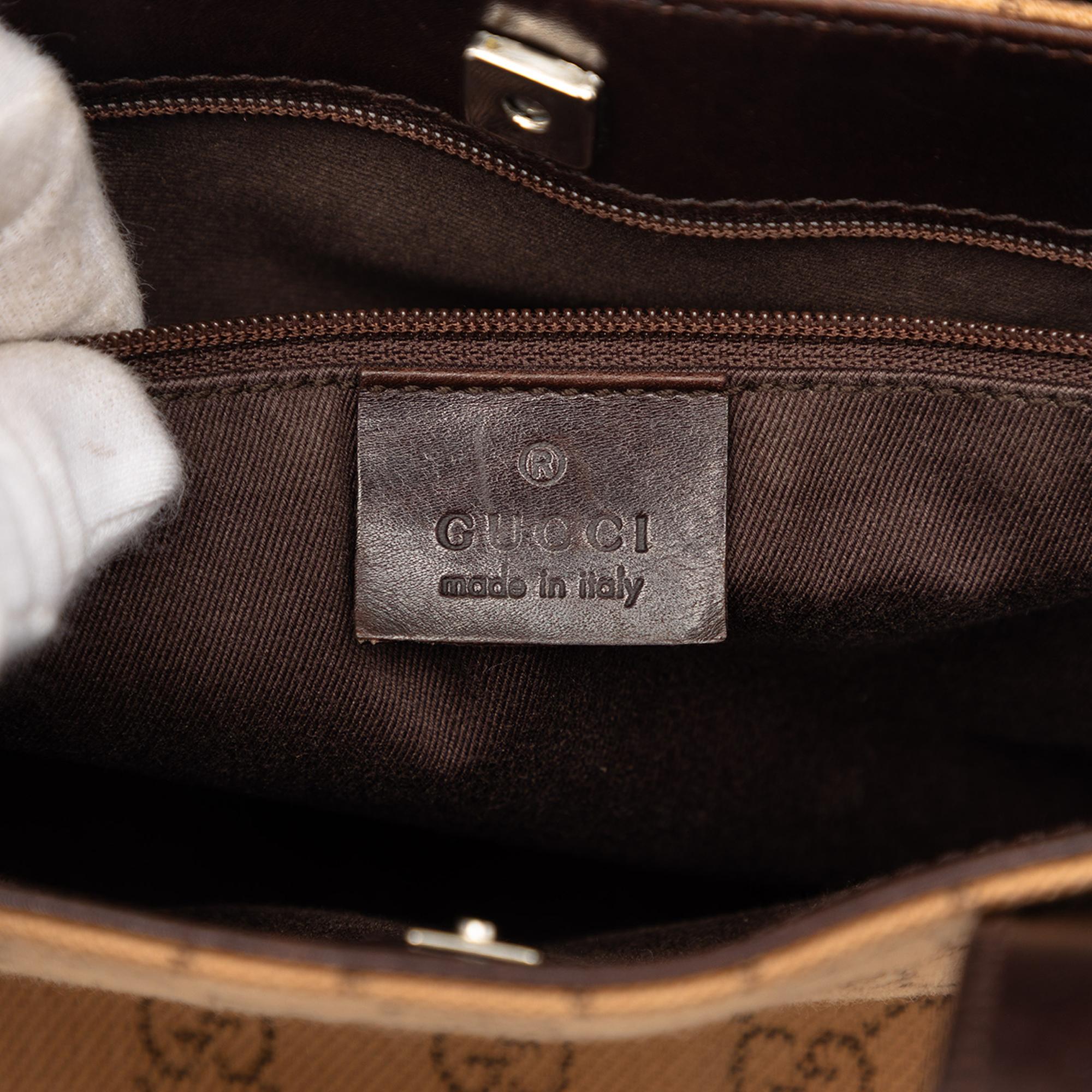Gucci GG Denim Handbag