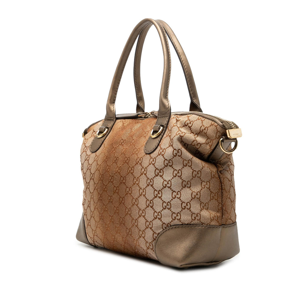 Gucci GG Lurex Heart Bit Satchel