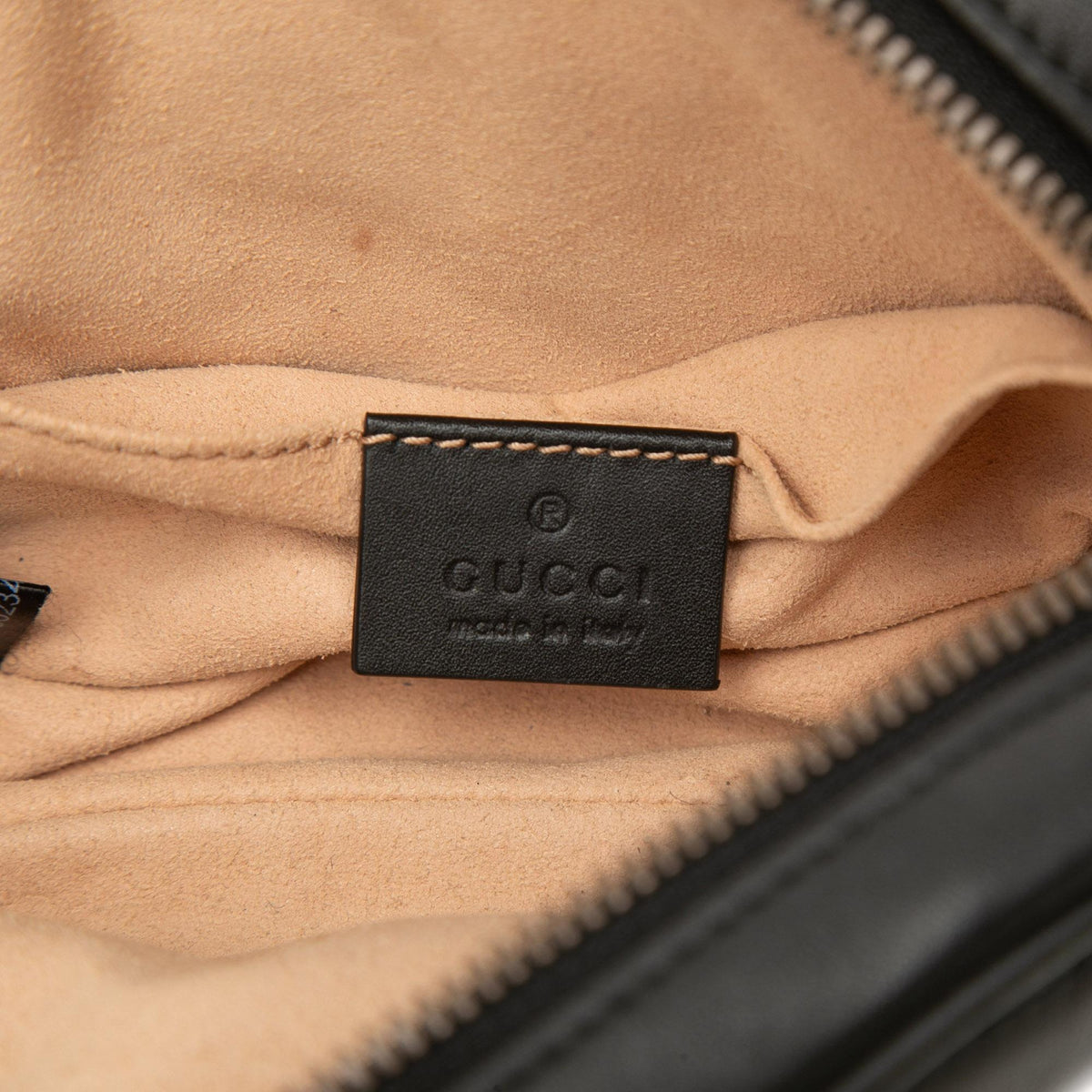 Gucci GG Marmont Matelasse Calfskin Belt Bag