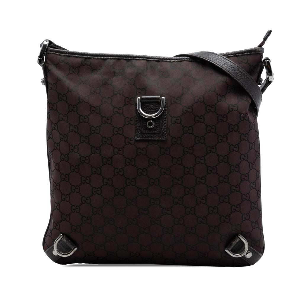 Gucci GG Nylon Abbey D Ring Crossbody