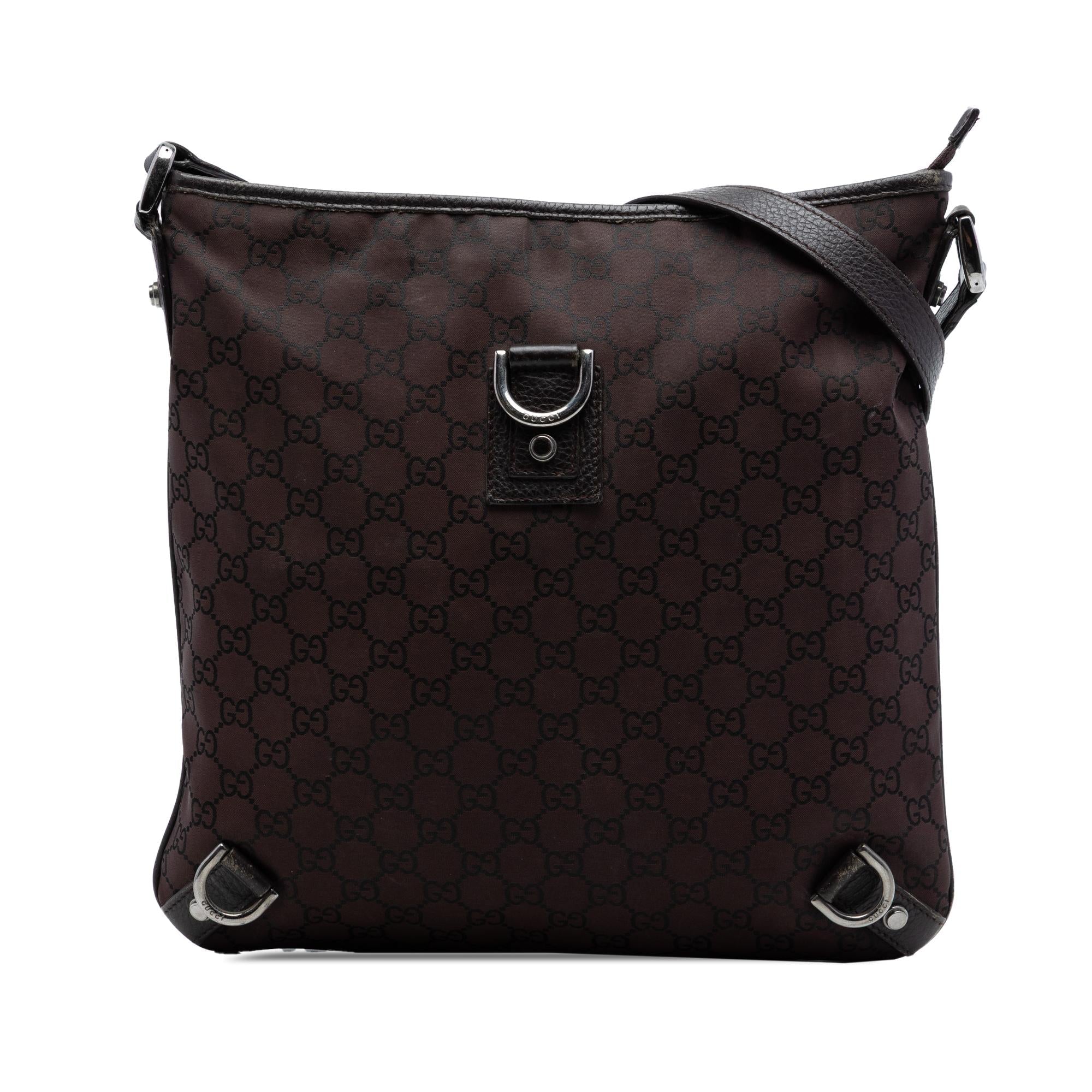 Gucci GG Nylon Abbey D Ring Crossbody