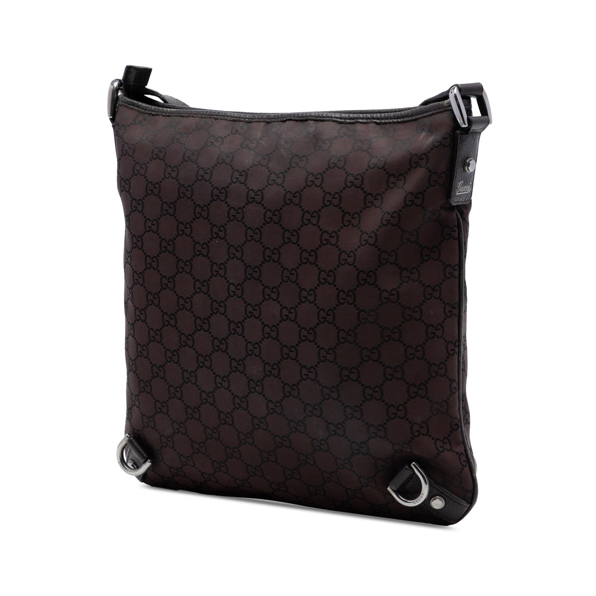 Gucci GG Nylon Abbey D Ring Crossbody