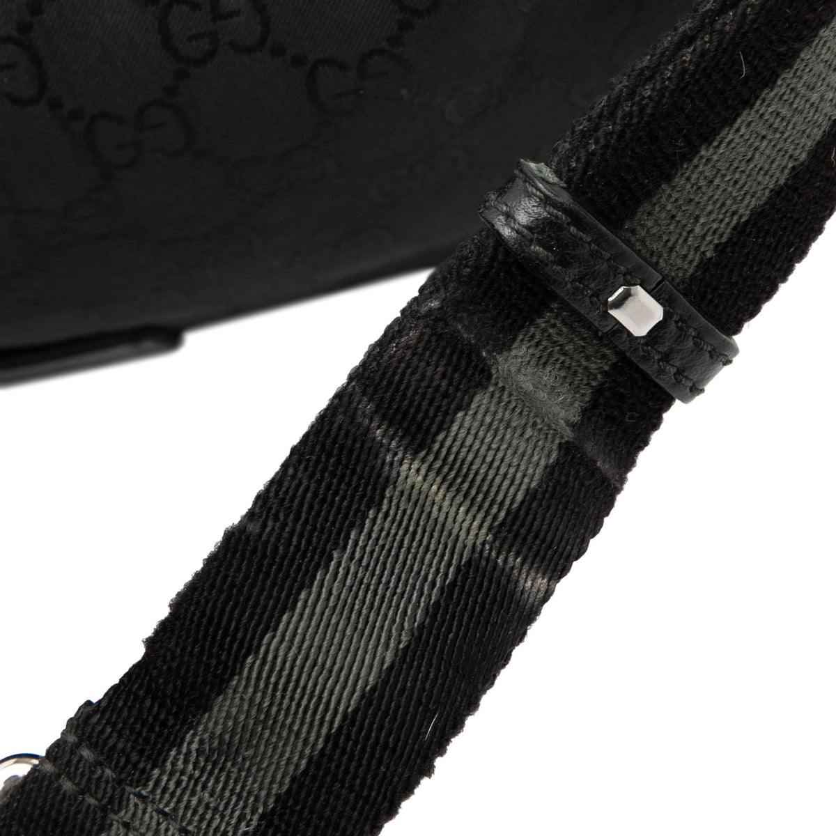 Gucci GG Nylon Web Belt Bag