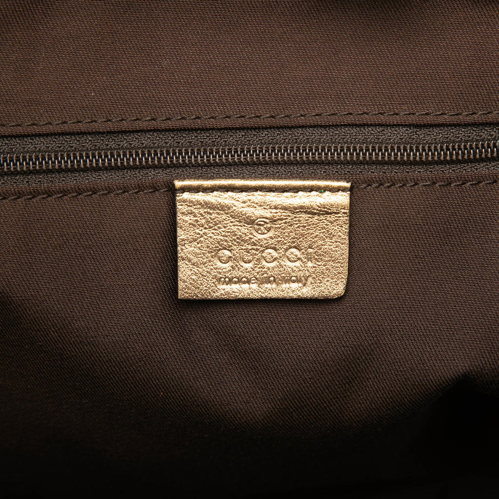 Gucci GG Satin Abbey D Ring Tote
