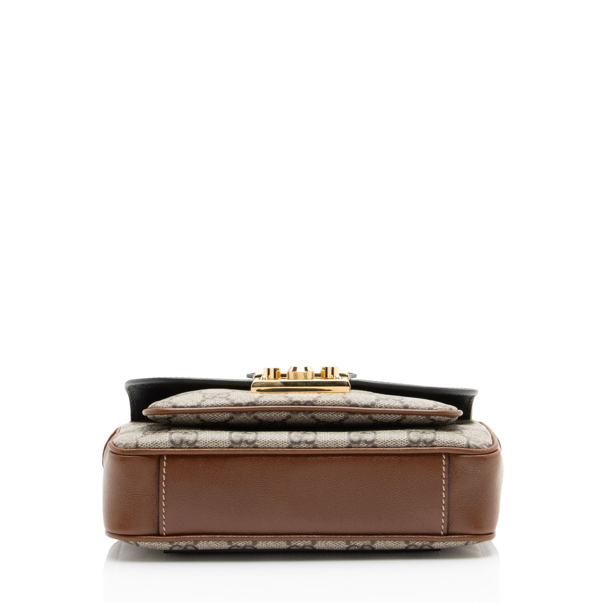 Gucci GG Supreme Leather Padlock Mini Crossbody