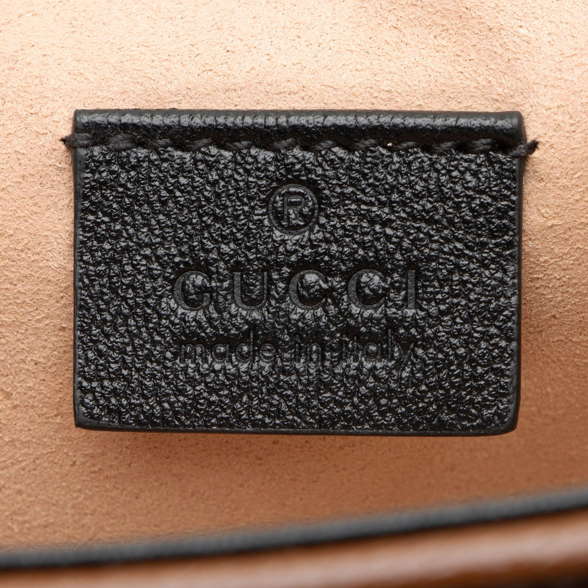 Gucci GG Supreme Leather Padlock Mini Crossbody