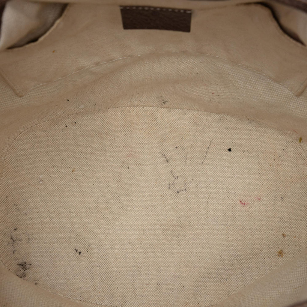 Gucci GG Supreme Neo Vintage Drawstring Bucket Bag