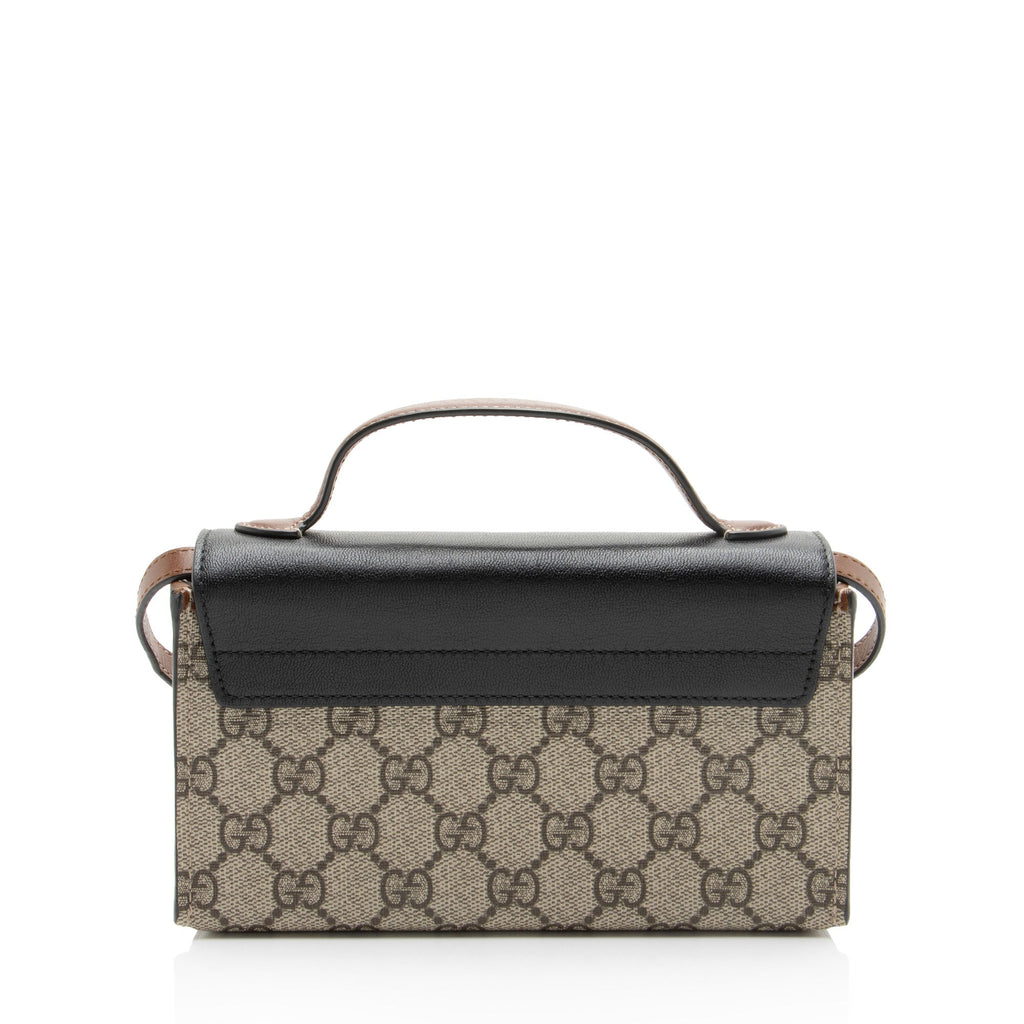 Gucci GG Supreme Padlock Mini Top Handle
