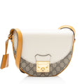 Gucci GG Supreme Padlock Saddle Small Shoulder Bag