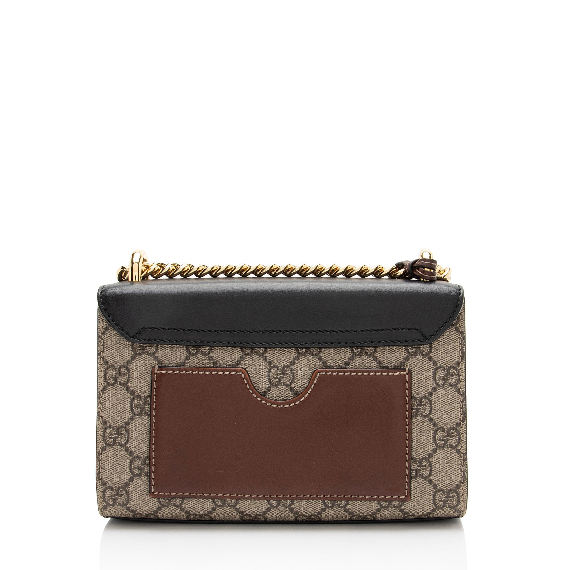 Gucci GG Supreme Padlock Small Shoulder Bag