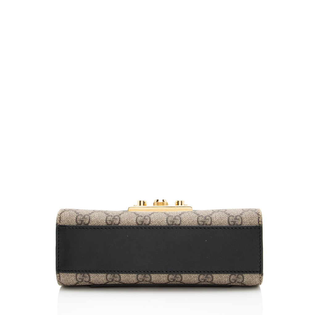 Gucci GG Supreme Padlock Small Shoulder Bag