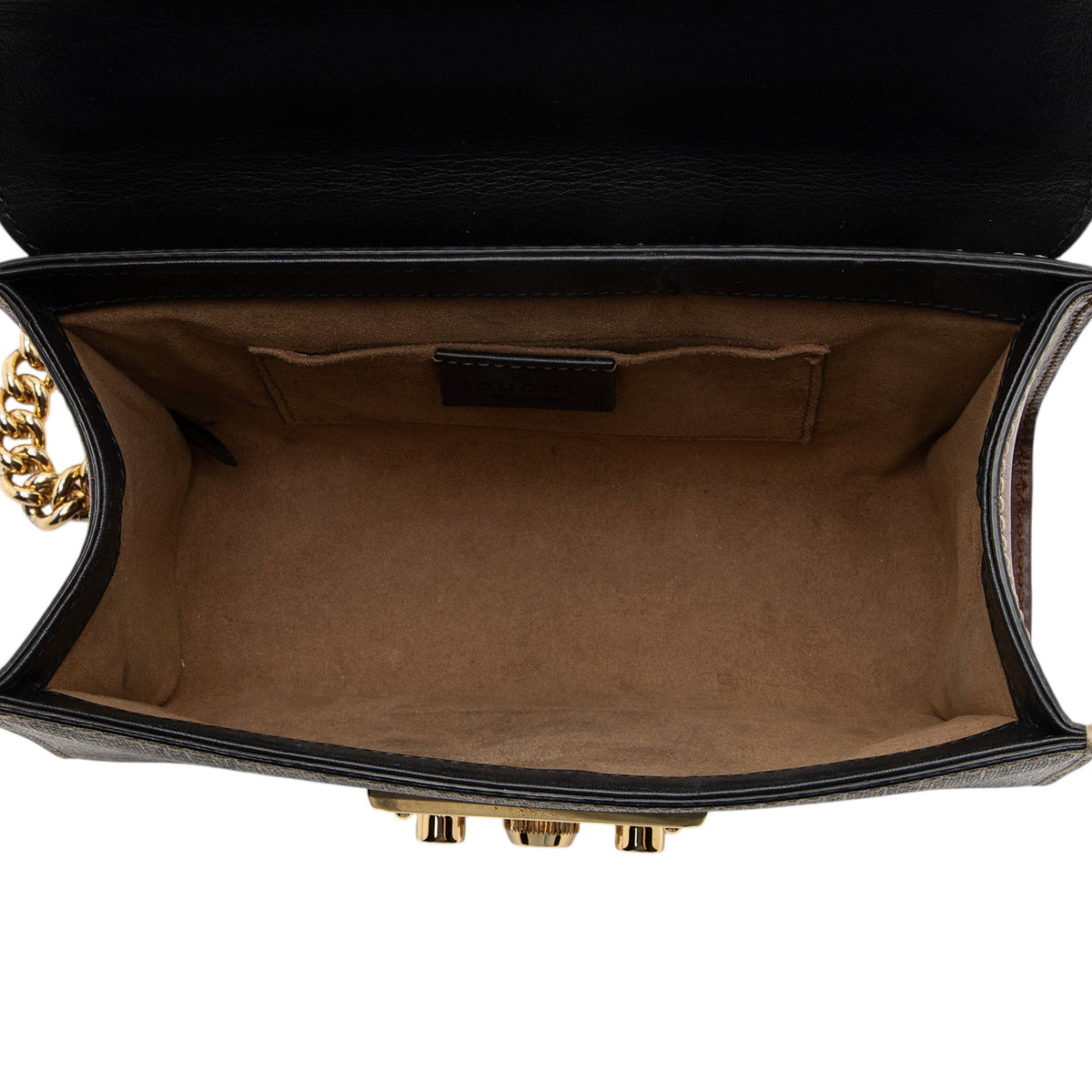 Gucci GG Supreme Padlock Small Shoulder Bag