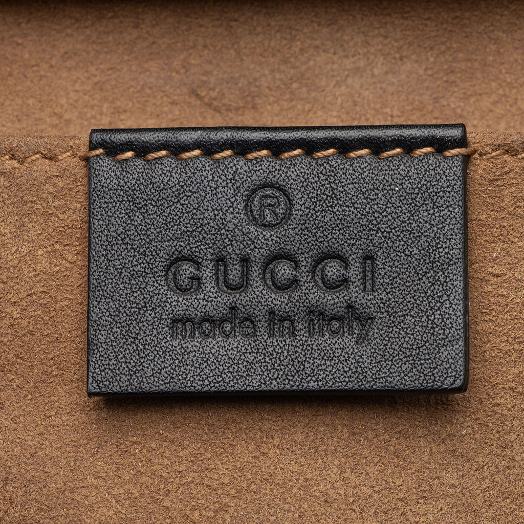 Gucci GG Supreme Padlock Small Shoulder Bag