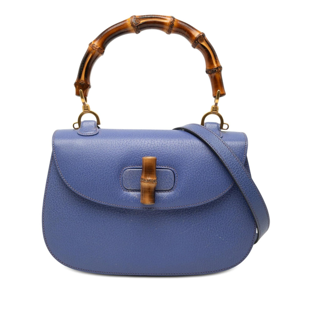 Gucci Grained Calfskin Bamboo Night