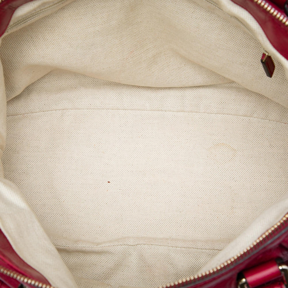 Gucci Guccissima Sukey Satchel