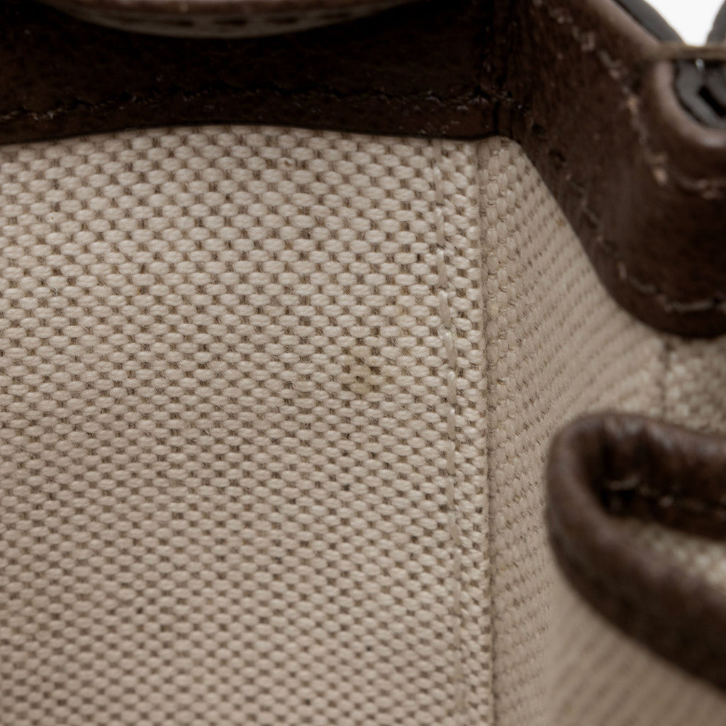 Gucci Jumbo GG Canvas Bamboo 1947 Small Top Handle