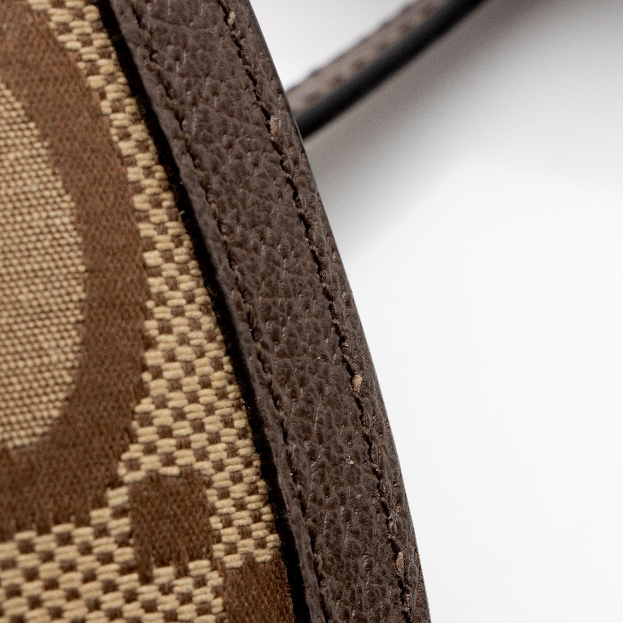 Gucci Jumbo GG Canvas Bamboo 1947 Small Top Handle