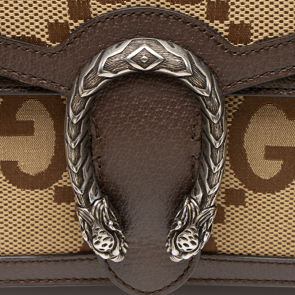 Gucci Jumbo GG Canvas Dionysus Medium Shoulder Bag