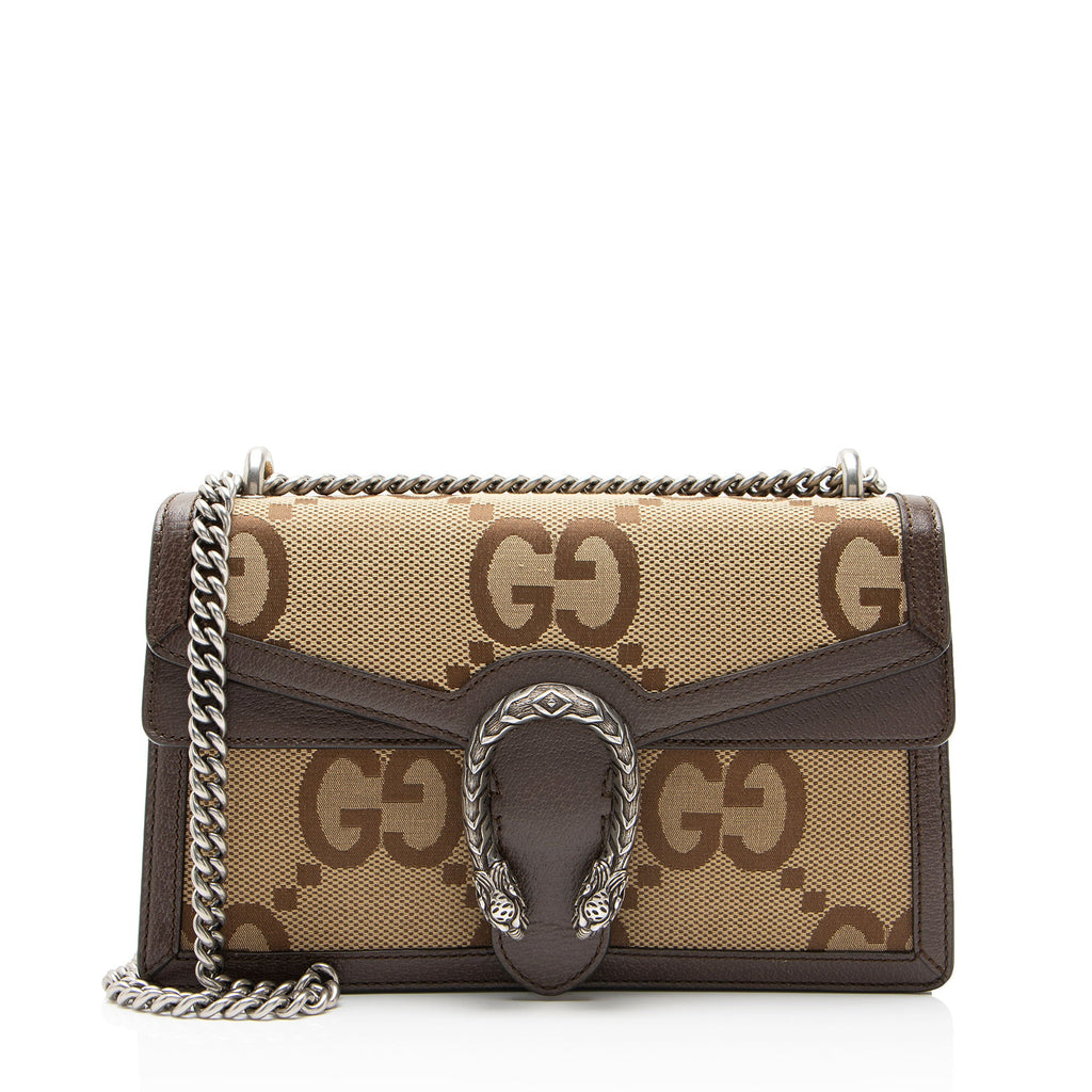 Gucci Jumbo GG Canvas Dionysus Medium Shoulder Bag