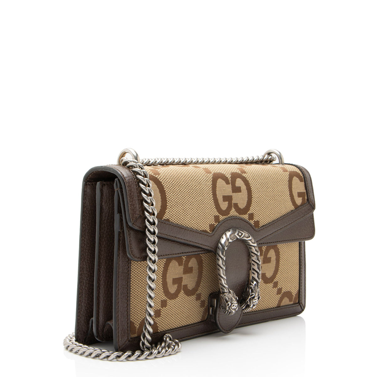 Gucci Jumbo GG Canvas Dionysus Medium Shoulder Bag