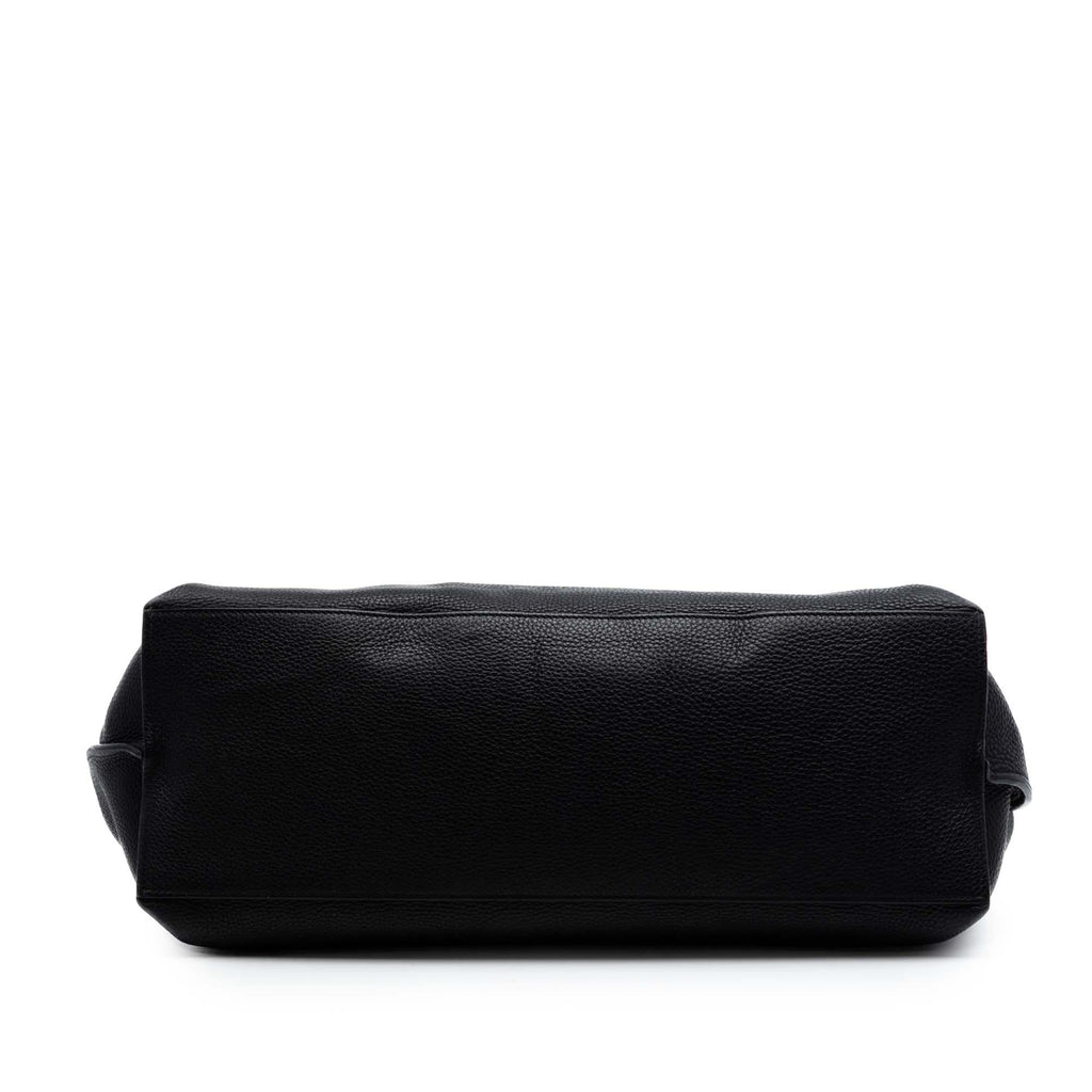Gucci Large Calfskin Bamboo Daily Satchel