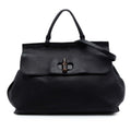 Gucci Large Calfskin Bamboo Daily Satchel
