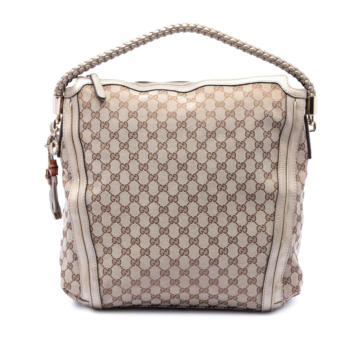 Gucci Large GG Canvas Bella Shoulder Bag