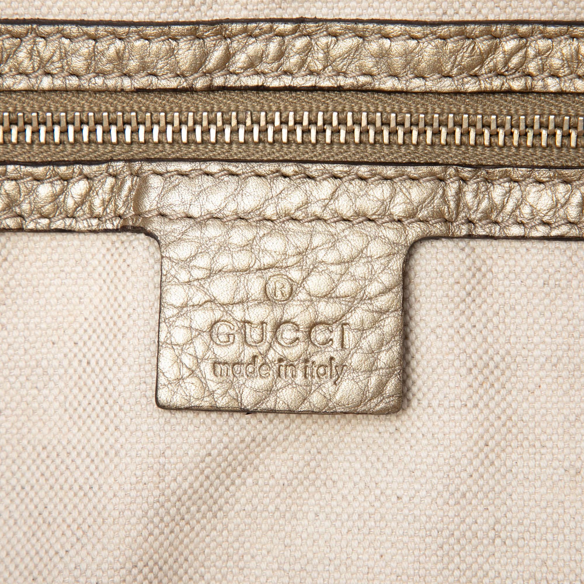 Gucci Large GG Canvas Bella Shoulder Bag