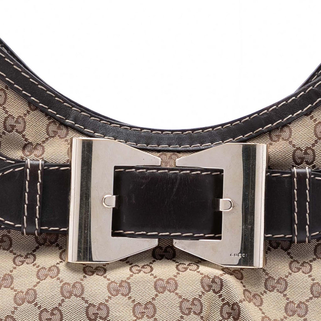 Gucci Large GG Canvas Dialux Queen Hobo