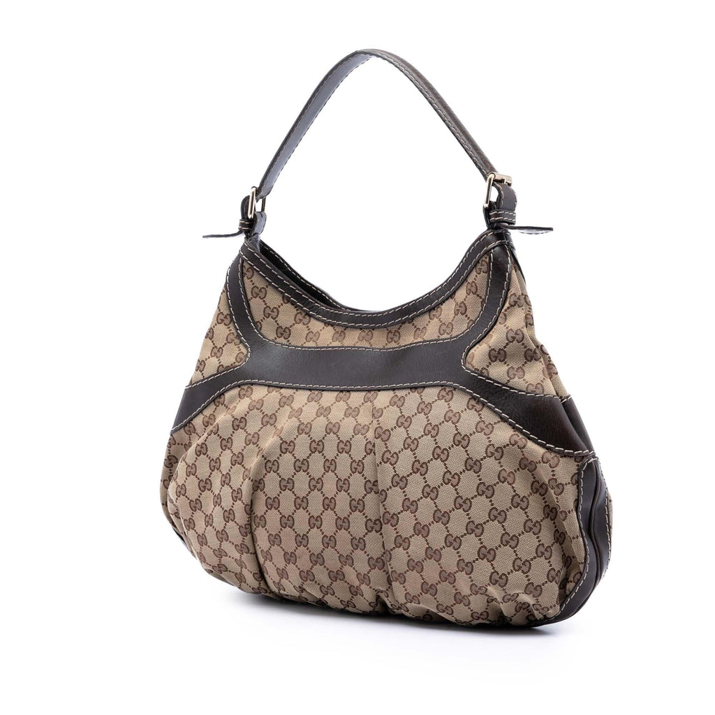 Gucci Large GG Canvas Dialux Queen Hobo