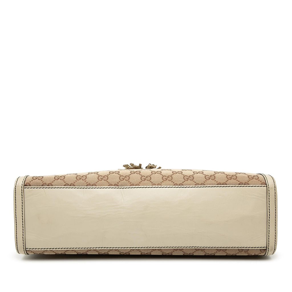 Gucci Large GG Canvas Emily Shoulder Bag