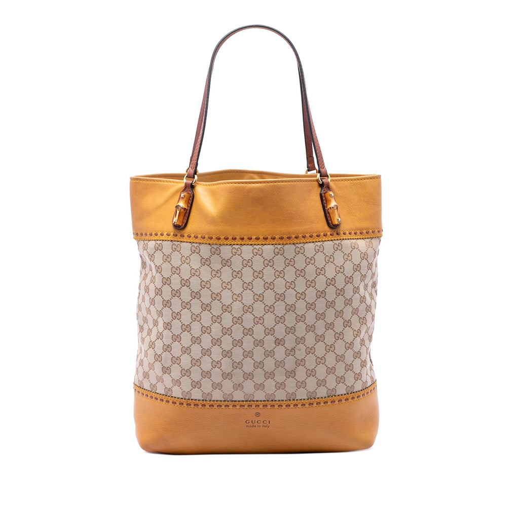Gucci Large GG Canvas Laidback Crafty Tote