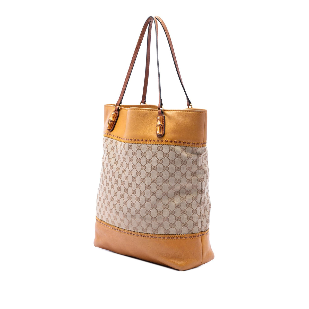 Gucci Large GG Canvas Laidback Crafty Tote