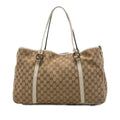 Gucci Large GG Canvas Twins Tote