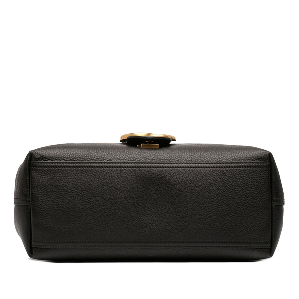 Gucci Large GG Marmont Pebbled Calfskin Flap Shoulder Bag
