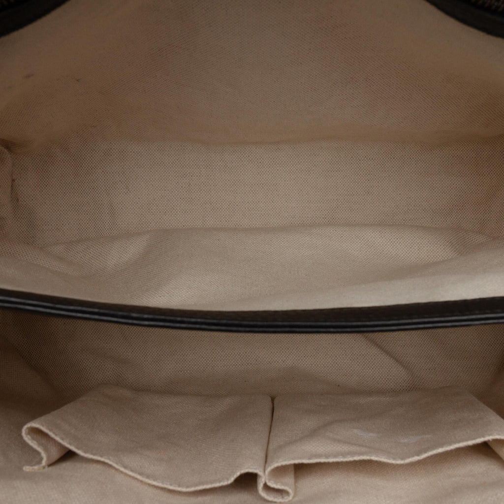 Gucci Large GG Marmont Pebbled Calfskin Flap Shoulder Bag