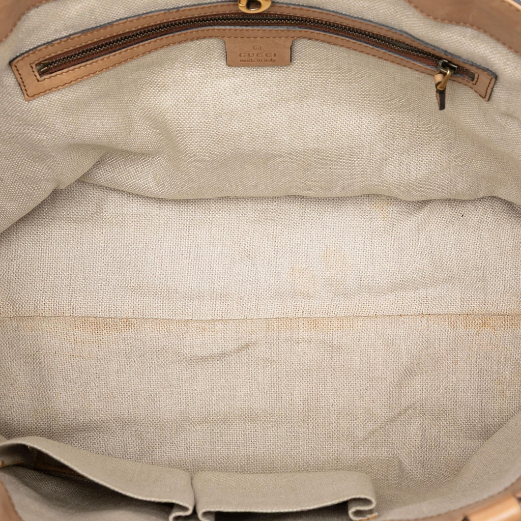 Gucci Large Microguccissima Brogue Duilio Tote