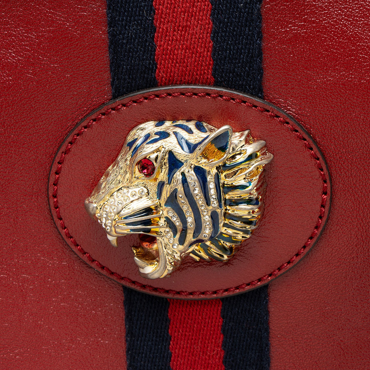 Gucci Leather Rajah Large Tote