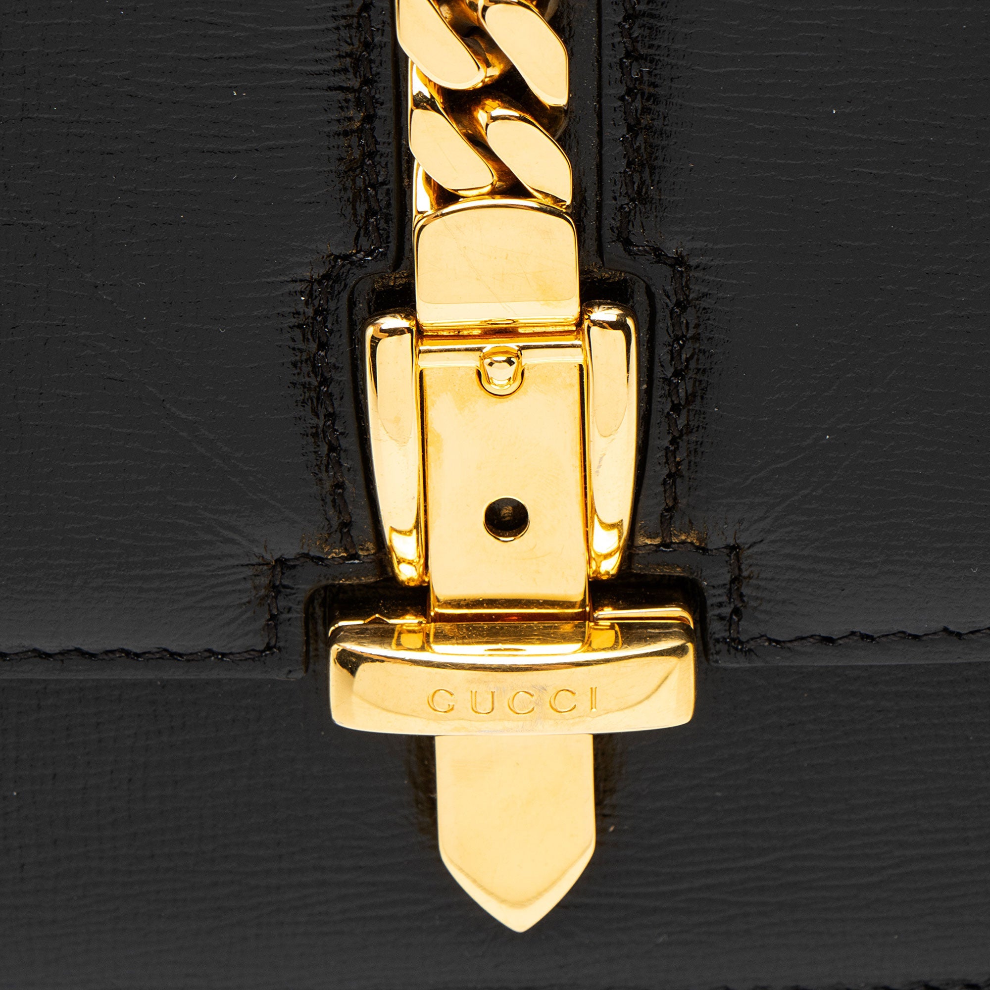 Gucci Leather Sylvie 1969 Small Shoulder Bag