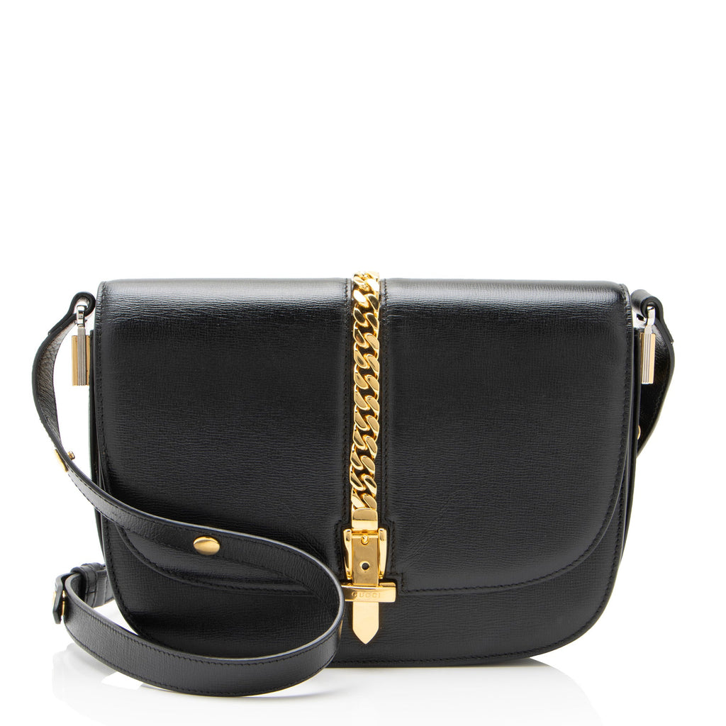 Gucci Leather Sylvie 1969 Small Shoulder Bag