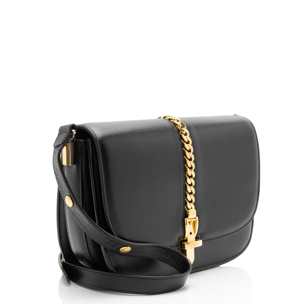 Gucci Leather Sylvie 1969 Small Shoulder Bag