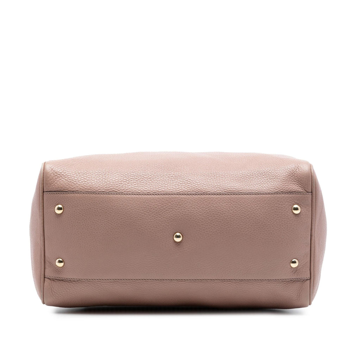 Gucci Medium Calfskin Bamboo Shopper Boston Bag