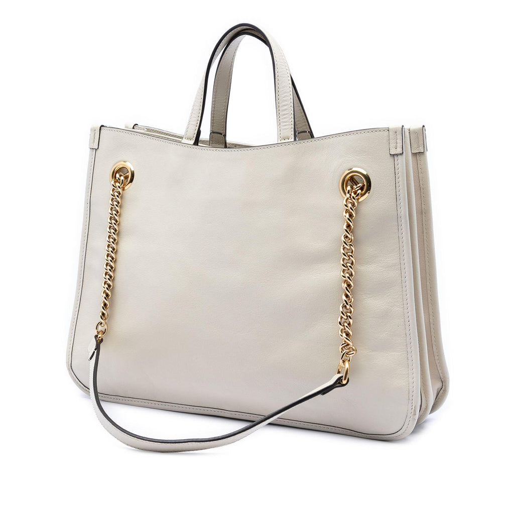 Gucci Medium Calfskin Horsebit 1955 Chain Tote