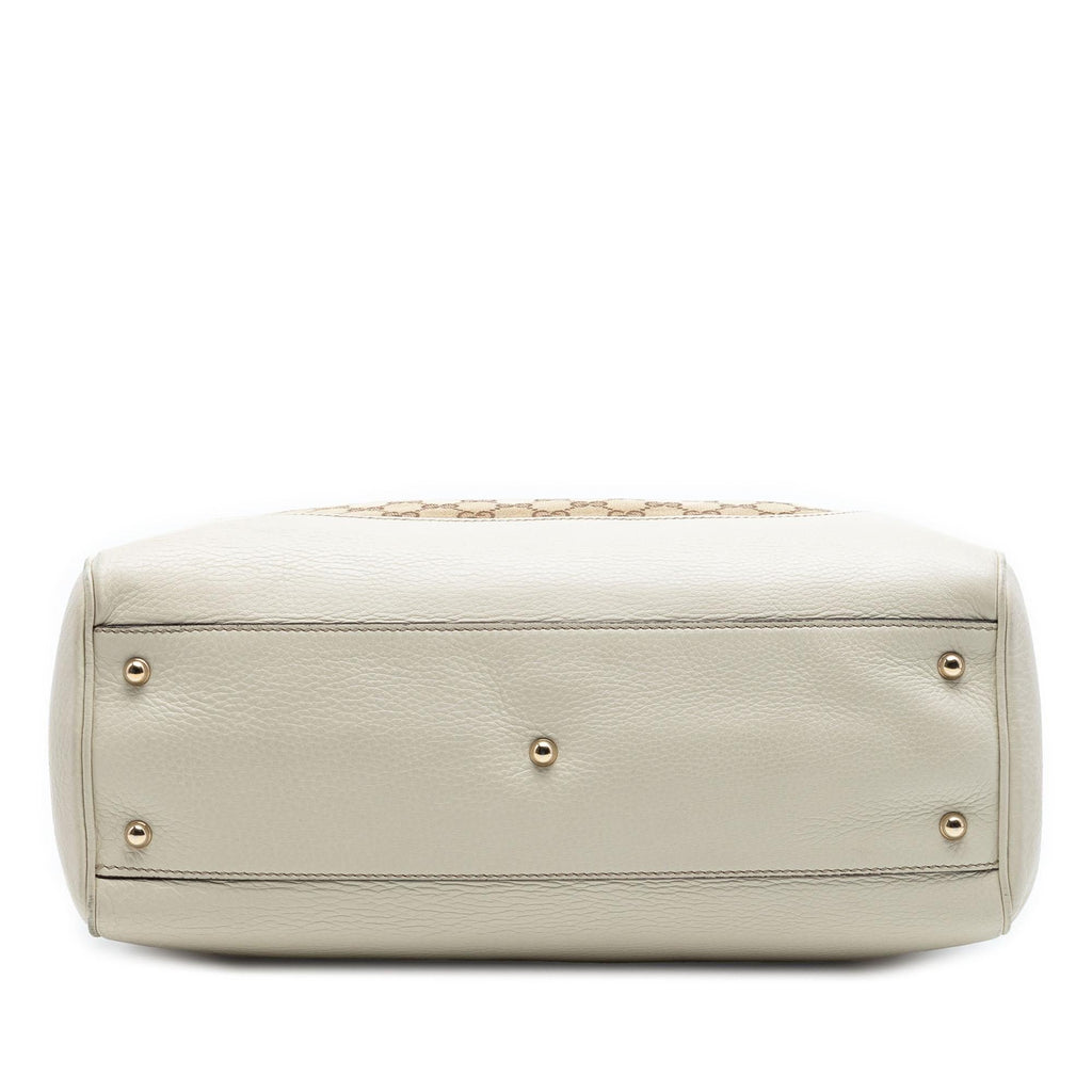 Gucci Medium GG Canvas Bamboo Diana Tote