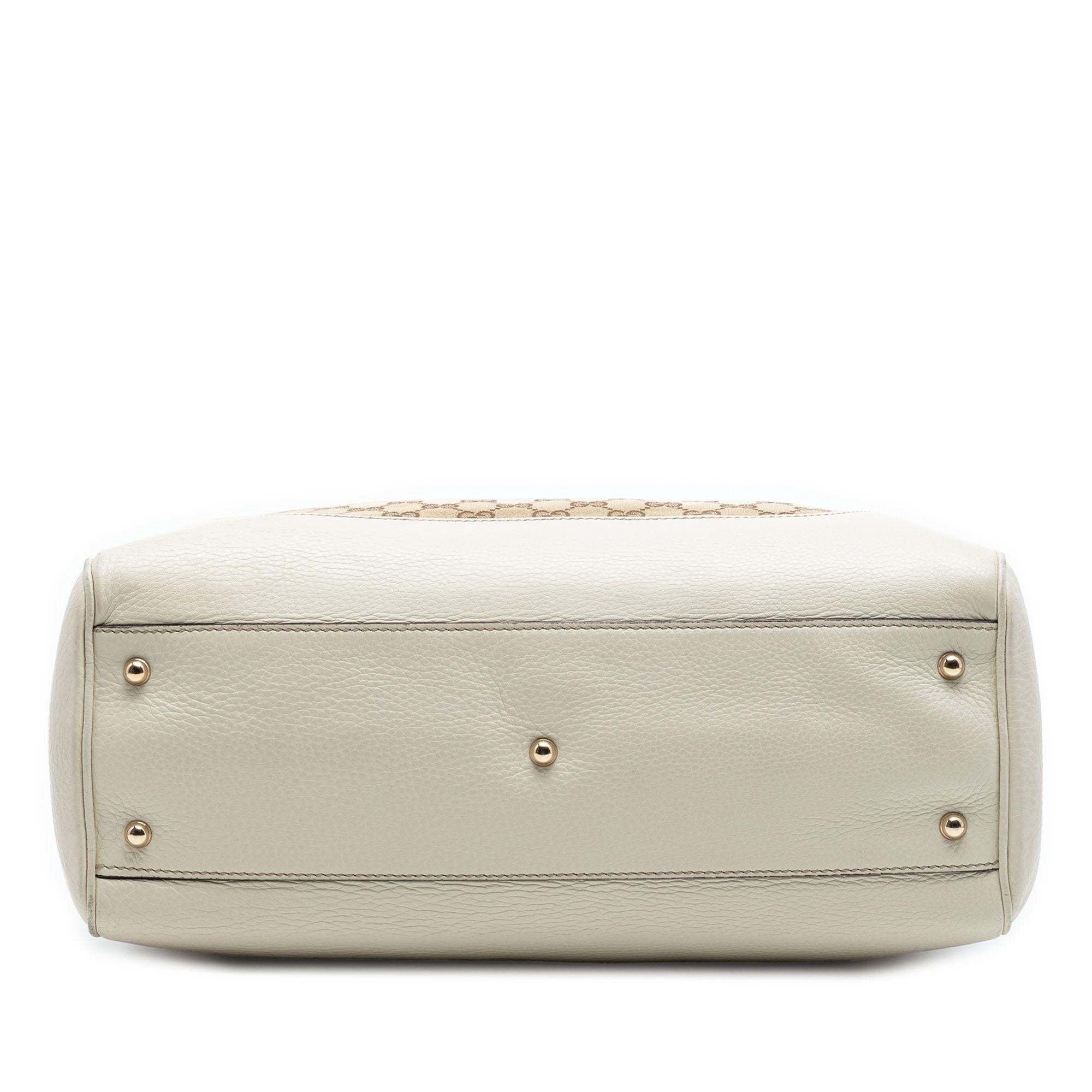 Gucci Medium GG Canvas Bamboo Diana Tote