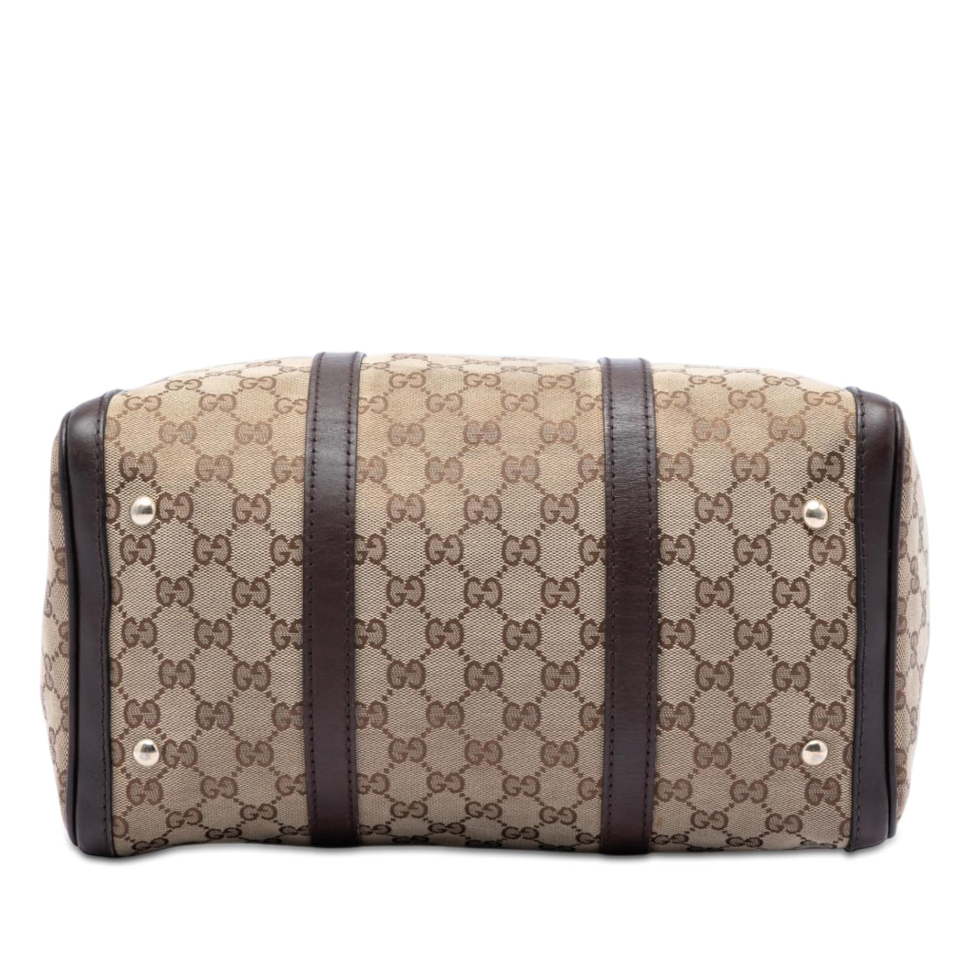 Gucci Medium GG Canvas Joy Boston Bag