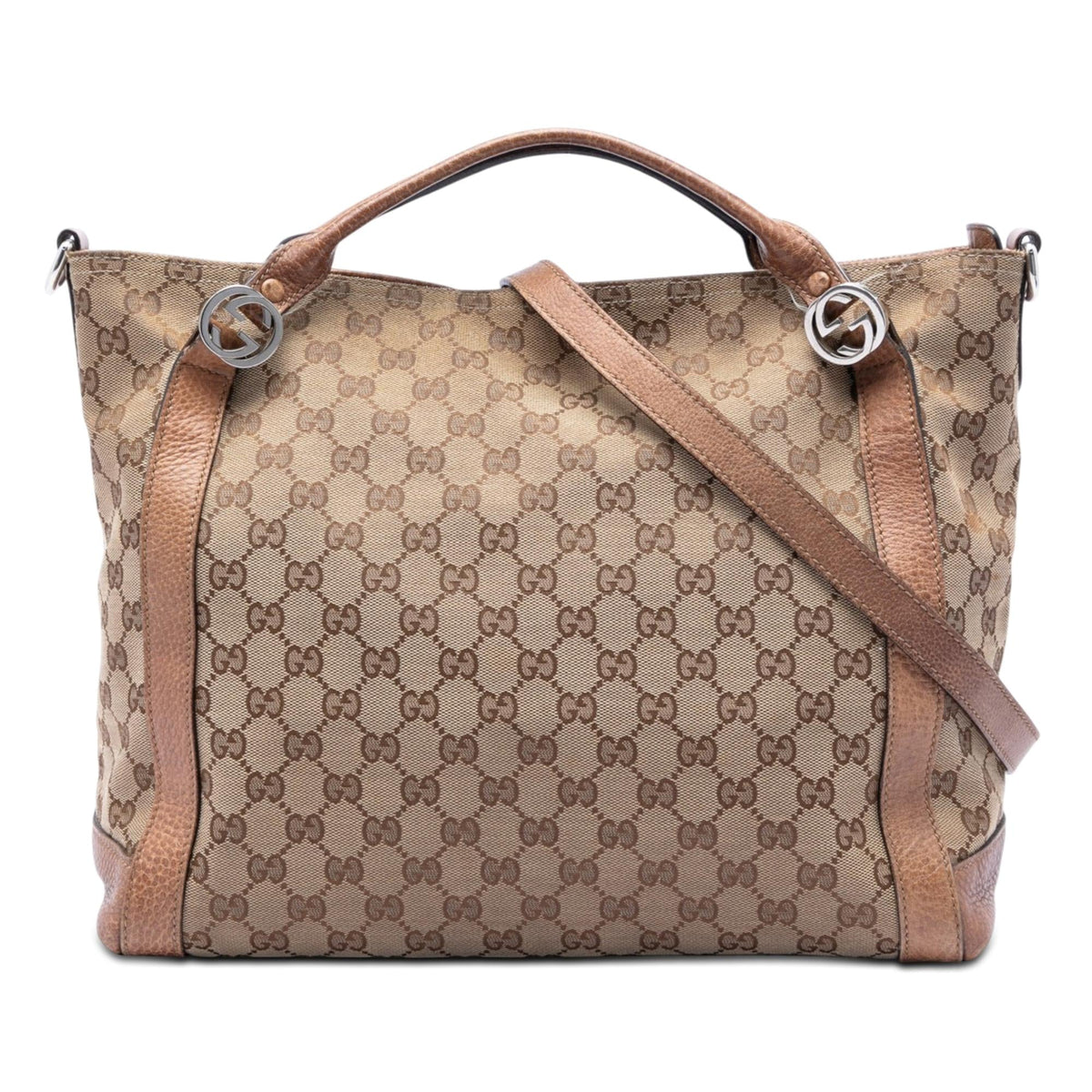 Gucci Medium GG Canvas Miss GG Satchel