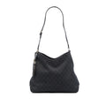 Gucci Medium GG Denim Marrakech Shoulder Bag